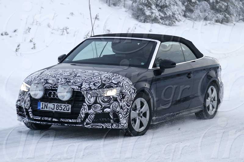 Audi A3 Cabrio 2017: Σε πλήρη εξέλιξη